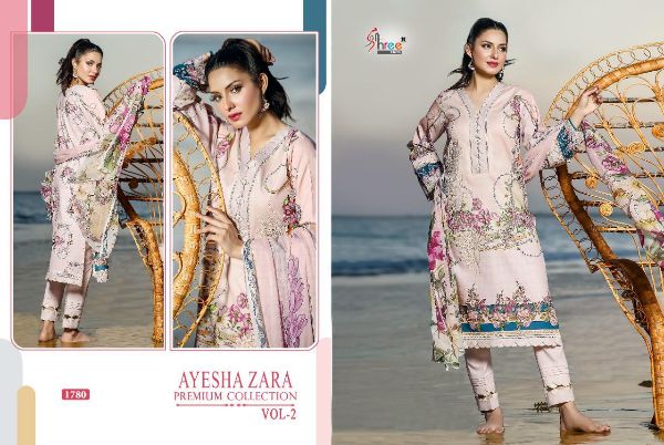 Shree Fabs Presents Ayesha Zara Premium Collection Vol-2 Wholesale Rate In Surat