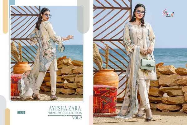 Shree Fabs Presents Ayesha Zara Premium Collection Vol-2 Wholesale Rate In Surat