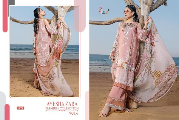 Shree Fabs Presents Ayesha Zara Premium Collection Vol-2 Wholesale Rate In Surat