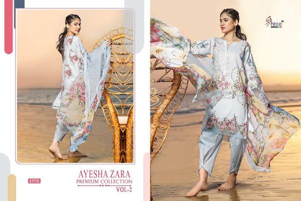 Shree Fabs Presents Ayesha Zara Premium Collection Vol-2 Wholesale Rate In Surat