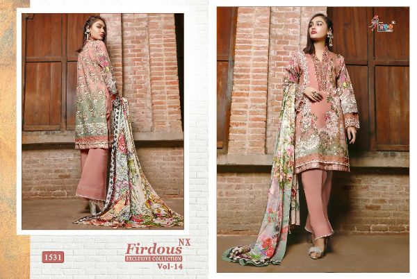 Shree Fabs Presents  Firdous Nx Exclusive Collection Vol-14 Wholesale Rate In Surat