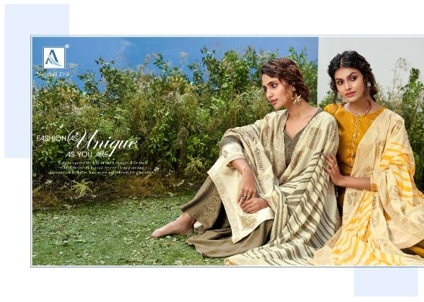 Alok Presnets  Mughal Era Designer Salwar Kameez Wholesale Rate In Surat