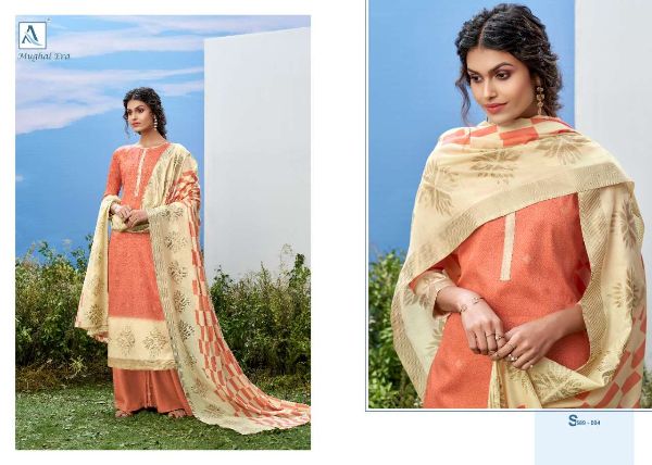 Alok Presnets  Mughal Era Designer Salwar Kameez Wholesale Rate In Surat