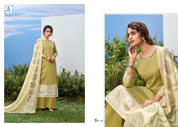 Alok Presnets  Mughal Era Designer Salwar Kameez Wholesale Rate In Surat