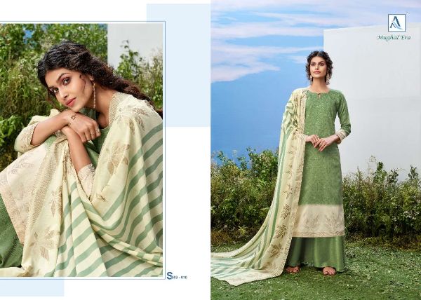 Alok Presnets  Mughal Era Designer Salwar Kameez Wholesale Rate In Surat
