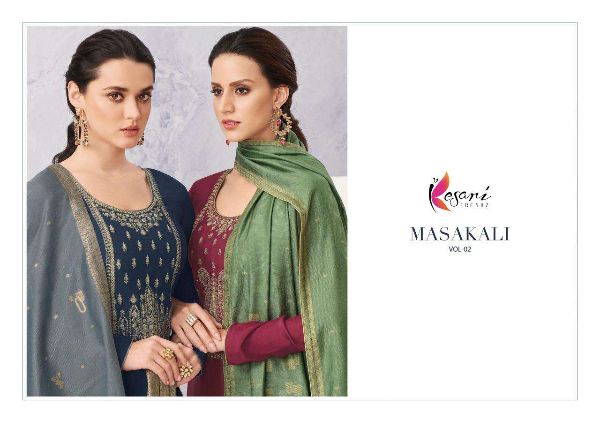 Kesari Trendz Presnets Masakali Vol 2 Viscose Maslin Designer Salwar Kameez Wholesale Rate In Surat