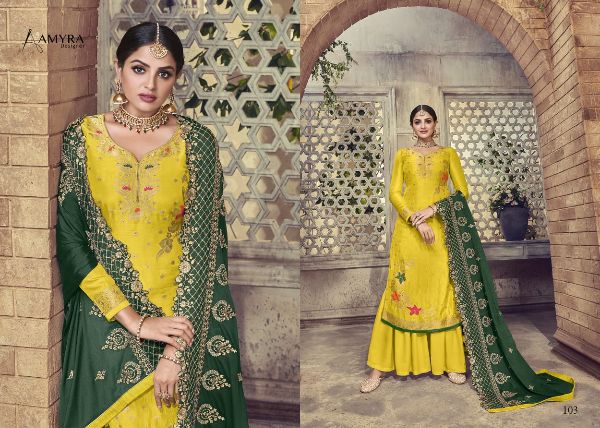 Amyra Designer Presents Ceremony Beautiful Designer Salwaar Suits Collection Wholesale Rate In Surat