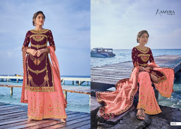 Amrya Designer Presents  Gulnaaz Vol 16 Astonishing Style Bridal Collection Salwar Suits Wholesale Rate In Surat