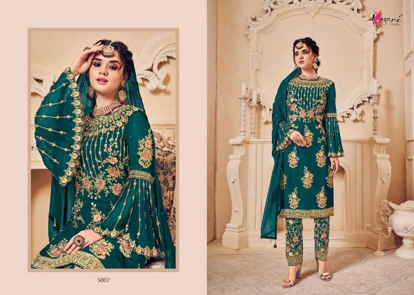 Kesari Trendz Presents Simran Vol 1 Fancy Georgette Designer Salwar Suit Collection Wholesaler In Surat