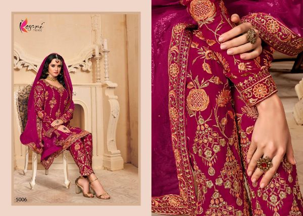 Kesari Trendz Presents Simran Vol 1 Fancy Georgette Designer Salwar Suit Collection Wholesaler In Surat