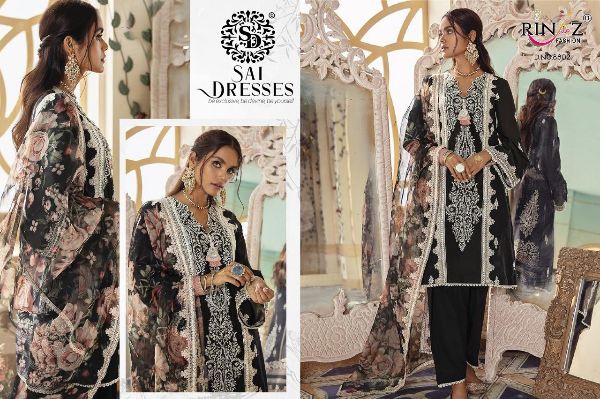 Rinaz Fashion Presnets Black Coin  Beautiful Black Dresses Wholesale Rate In Surat
