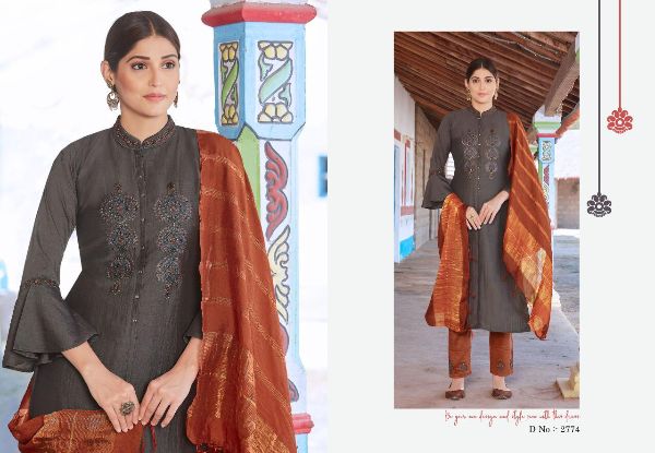 Rangoon Presnets  Foram Exclusive Fancy Chinon Salwar Kameez Wholesale Rate  In Surat