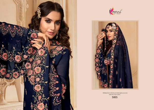 Kesari Trendz Presents Simran Vol 1 Fancy Georgette Designer Salwar Suit Collection Wholesaler In Surat