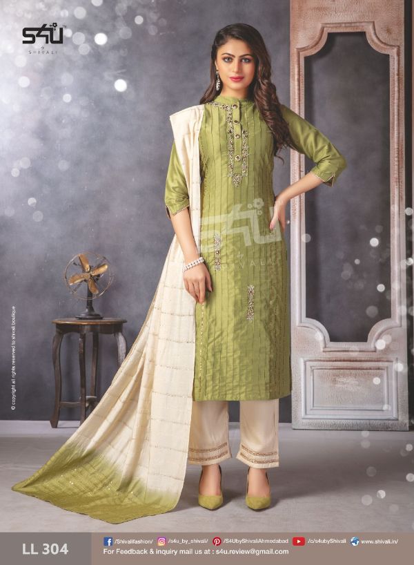 S4u Presnets  Limelight Vol 3  Classy Look Fancy Readymade Salwar Suits Wholesale Rate In Surat