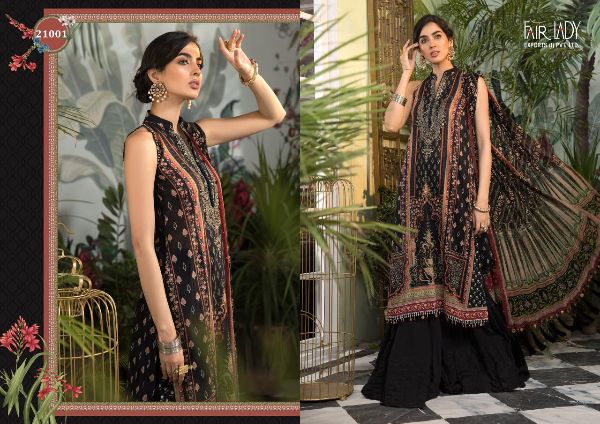 Fair Lady Presnets  Maria B 21001-21006 Pakistani Suit Wholesale Rate In Surat