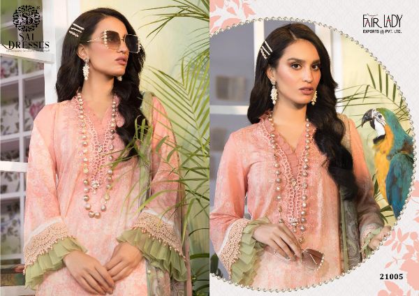 Fair Lady Presnets  Maria B 21001-21006 Pakistani Suit Wholesale Rate In Surat