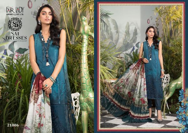 Fair Lady Presnets  Maria B 21001-21006 Pakistani Suit Wholesale Rate In Surat