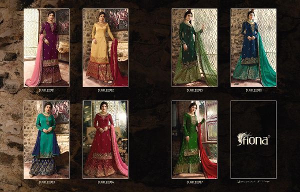 Fiona Presents  Kritika Bottom Jeqaurd Vol 2 Wholesale Party Wear Suits Collection Wholesale Rate In Surat