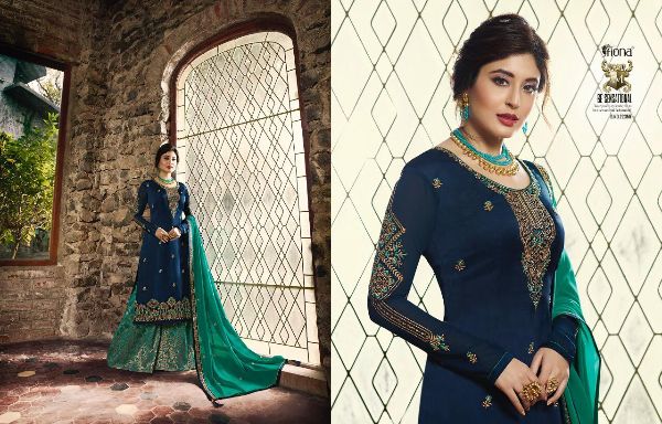 Fiona Presents  Kritika Bottom Jeqaurd Vol 2 Wholesale Party Wear Suits Collection Wholesale Rate In Surat