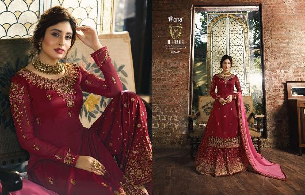 Fiona Presents  Kritika Bottom Jeqaurd Vol 2 Wholesale Party Wear Suits Collection Wholesale Rate In Surat