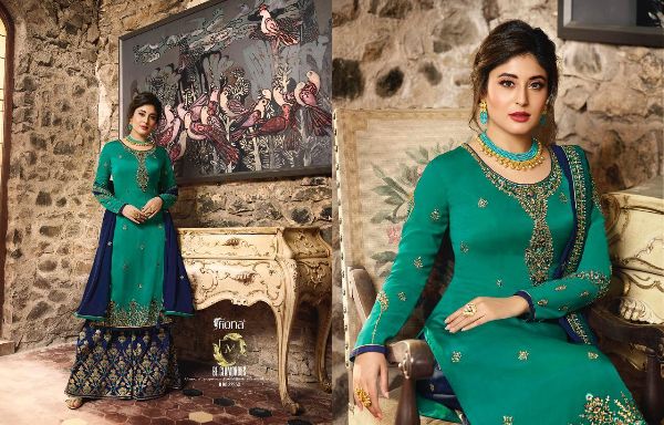 Fiona Presents  Kritika Bottom Jeqaurd Vol 2 Wholesale Party Wear Suits Collection Wholesale Rate In Surat