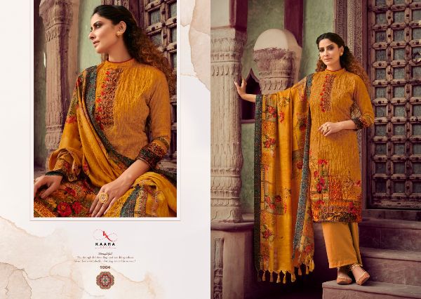 Kaara Suits Presents  Rangrez Pashmina Salwar Kameez Materials Wholesale Rate In Surat