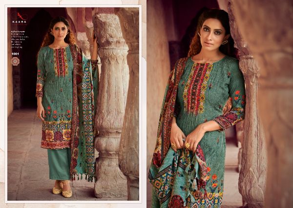 Kaara Suits Presents  Rangrez Pashmina Salwar Kameez Materials Wholesale Rate In Surat