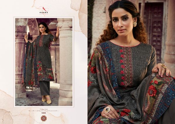 Kaara Suits Presents  Rangrez Pashmina Salwar Kameez Materials Wholesale Rate In Surat