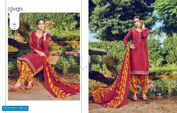 Aarav Trendz Presents Miraya Vol 18 Heavy French Crape With Embroidery Salwar Kameez Wholesale Rate In Surat