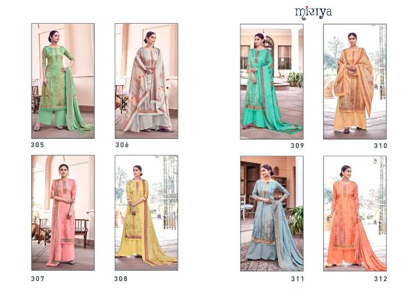 Aarav Trendz Presents Miraya Vol 15 Jam Silk Satin Digital Work Salwar Suit Wholesale Rate In Surat