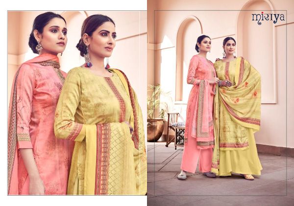 Aarav Trendz Presents Miraya Vol 15 Jam Silk Satin Digital Work Salwar Suit Wholesale Rate In Surat