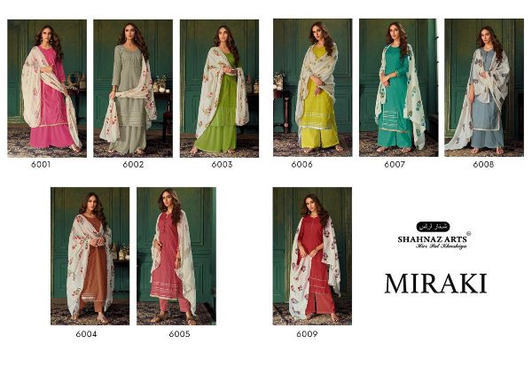 Shahnaz Arts Presents Miraki Pure Cotton Summer Wear Salwar Suit Collection At Wholesale Rate In Surat