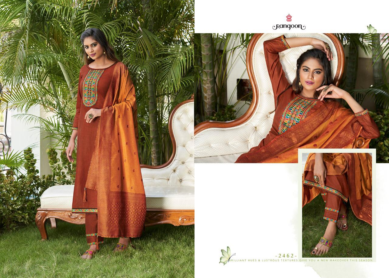Rajdhani From Rangoon Silk Readymade Salwar Kameez Wholesaler