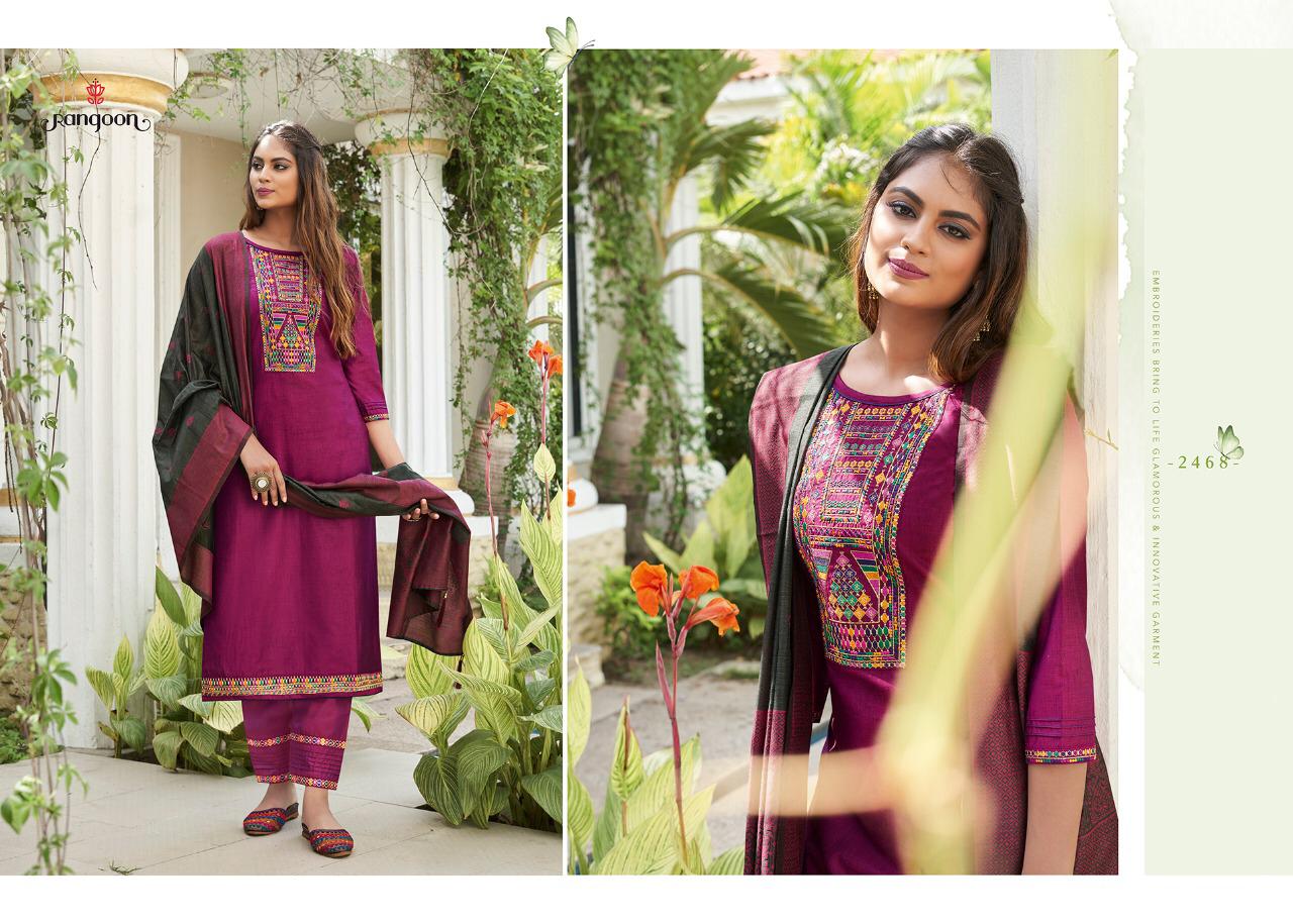 Rajdhani From Rangoon Silk Readymade Salwar Kameez Wholesaler