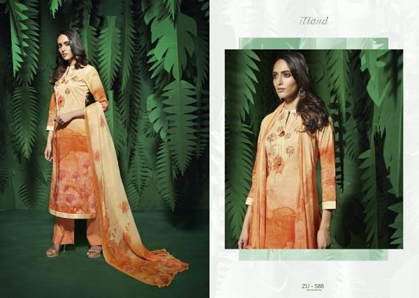 Sahiba Fabrics Presents Zuenra  Indian Traditional Wear Collection Wholesale Rate In Surat