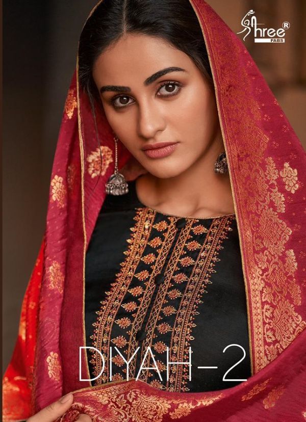 Shree Fabs Presents Diyah Vol 2 Pakistani Suits Wholesale Rate In Surat