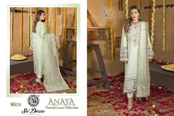 Shree Fabs Presnets Anaya Festival Lawn Collection Wholesale Rate In Surat