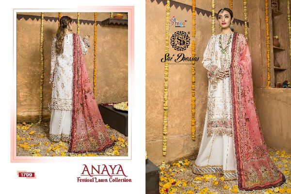 Shree Fabs Presnets Anaya Festival Lawn Collection Wholesale Rate In Surat