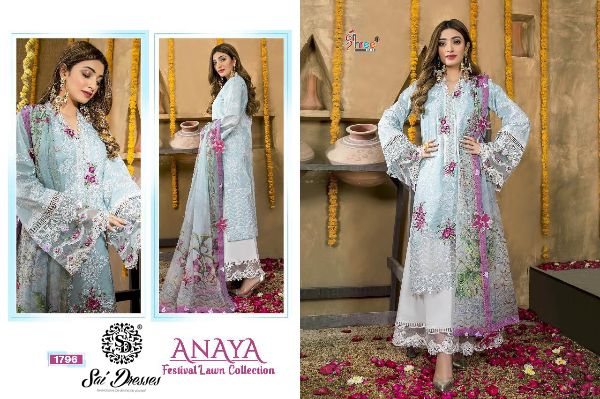 Shree Fabs Presnets Anaya Festival Lawn Collection Wholesale Rate In Surat