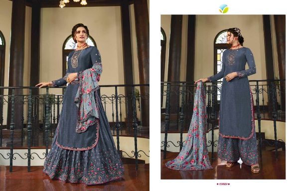 Vinay Fashion Presnets  Lifestyle Vol 3 Muslin Satin Embroidery Wedding Elegant Look Salwar Kameez Wholesale Rate In Surat
