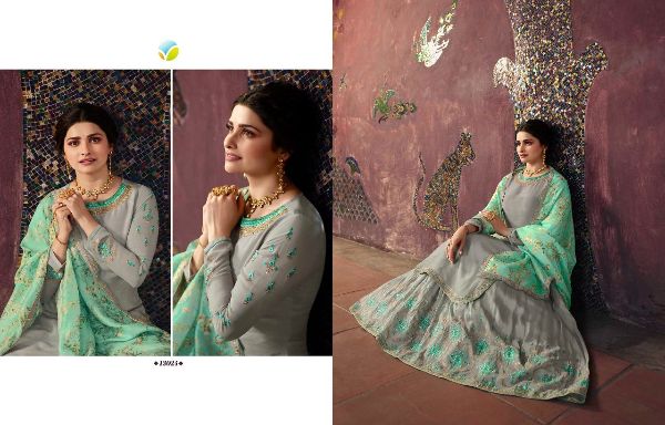 Vinay Fashion Presnets  Lifestyle Vol 3 Muslin Satin Embroidery Wedding Elegant Look Salwar Kameez Wholesale Rate In Surat