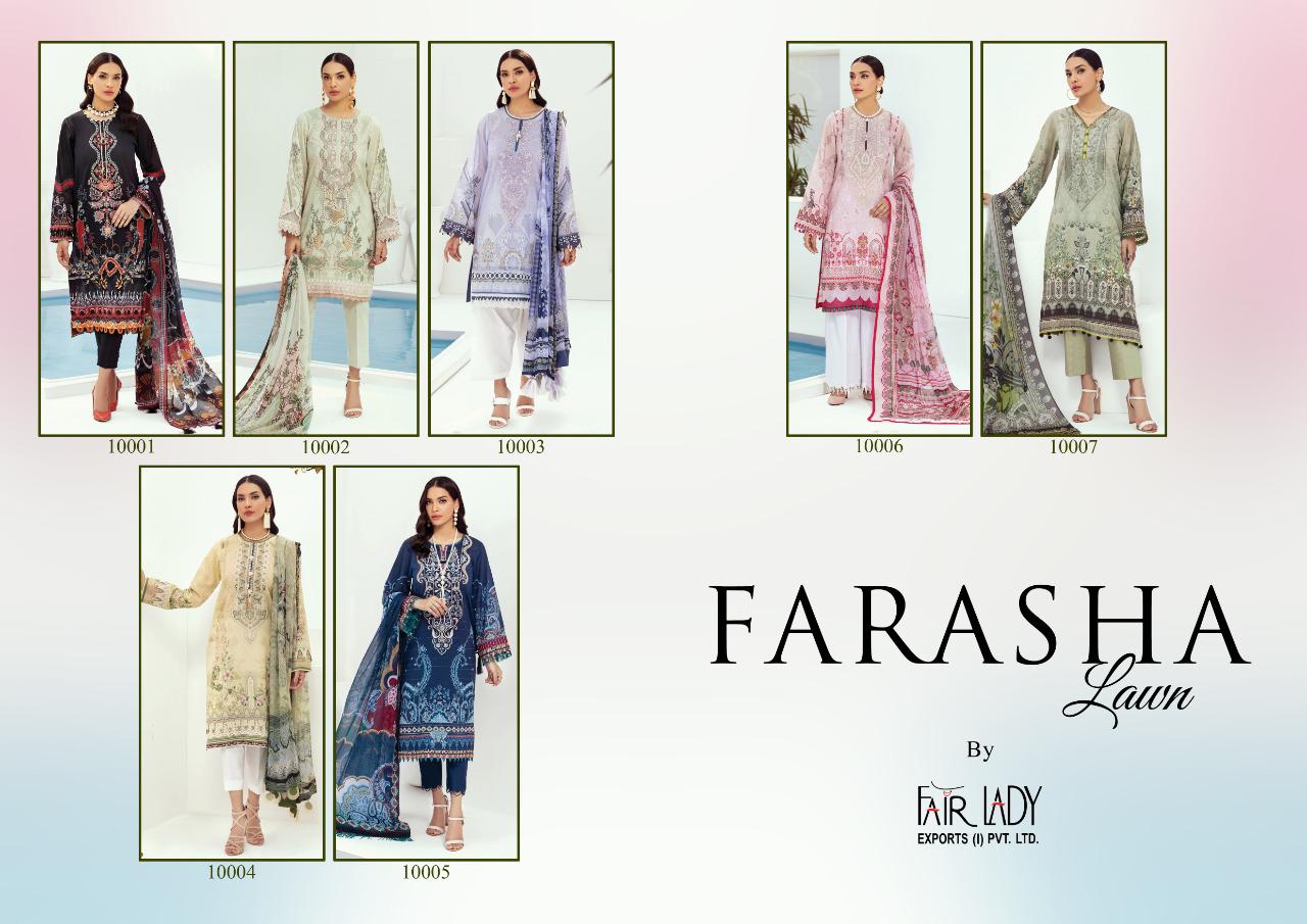 Fair Lady Presents Baroque Farasha Pure Jam Satin Digital Print Heavy Embroidery Pakistani Suits At Wholesale Rate In Surat