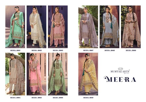Mumtaz Arts Presents Meera Kani  New Catalog Wholesale Rate In Surat