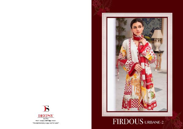 Deepsy Suits Presents Firdous Urban Vol-2  Pakistani Suit Wholesale Rate In Surat