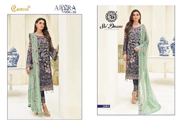 Cosmos Presents  Aayra Vol 16  Salwar Suit Wholesale Rate In Surat