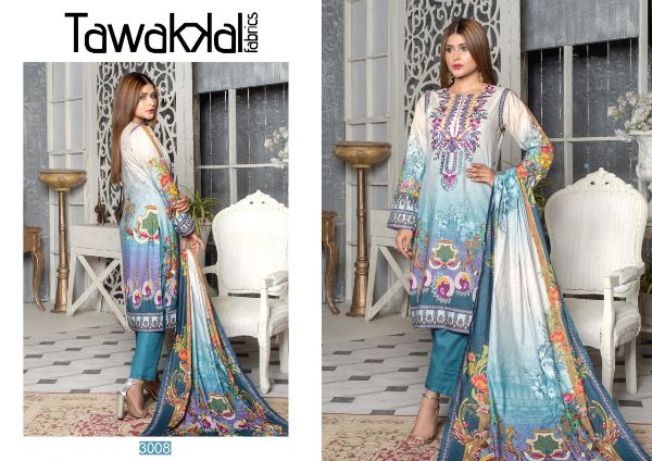 Tawakkal Presents  Opulence Luxury Cotton Vol 3 Pure Cotton Karachi Dress Material