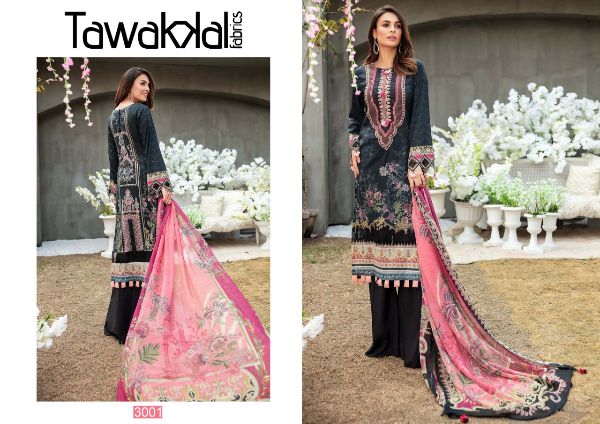 Tawakkal Presents  Opulence Luxury Cotton Vol 3 Pure Cotton Karachi Dress Material