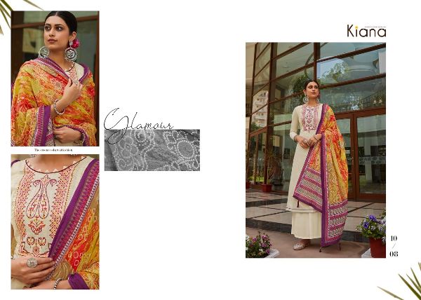 Kiana Presnets Bandhani Dress Catalog Wholesale Rate In Surat