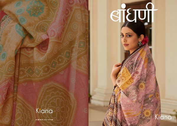Kiana Presnets Bandhani Dress Catalog Wholesale Rate In Surat