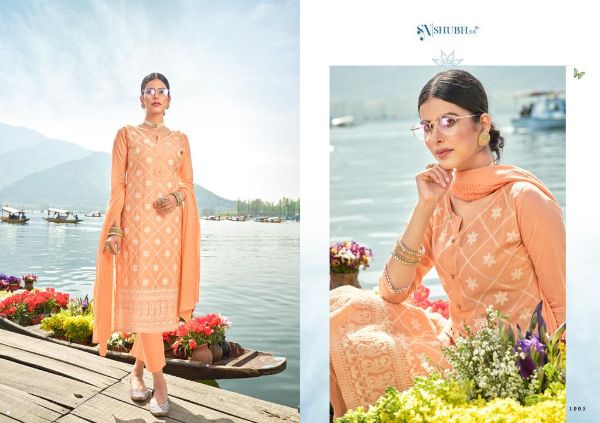 Subh-nx Presnets Lucknowi Dress Wholesale Rate In Surat